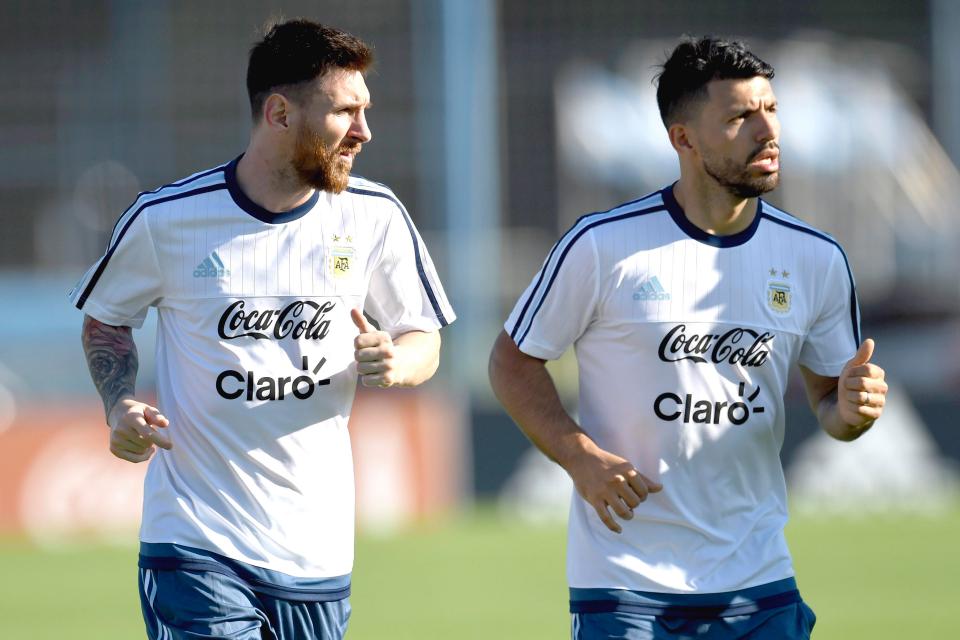 Messi and Aguero
