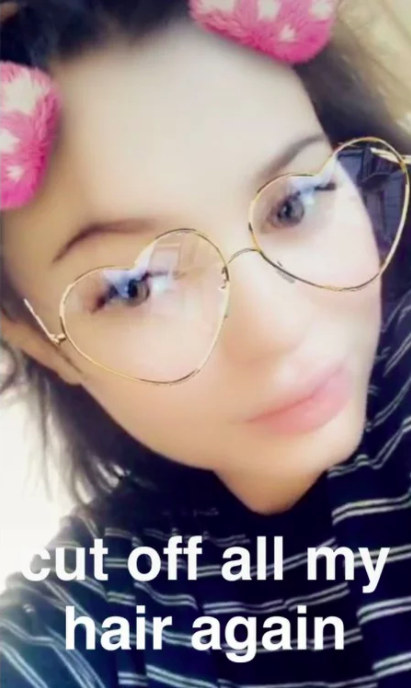 Kylie bald