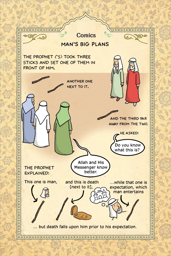 Pictorial Lesson: Man proposes, God disposes