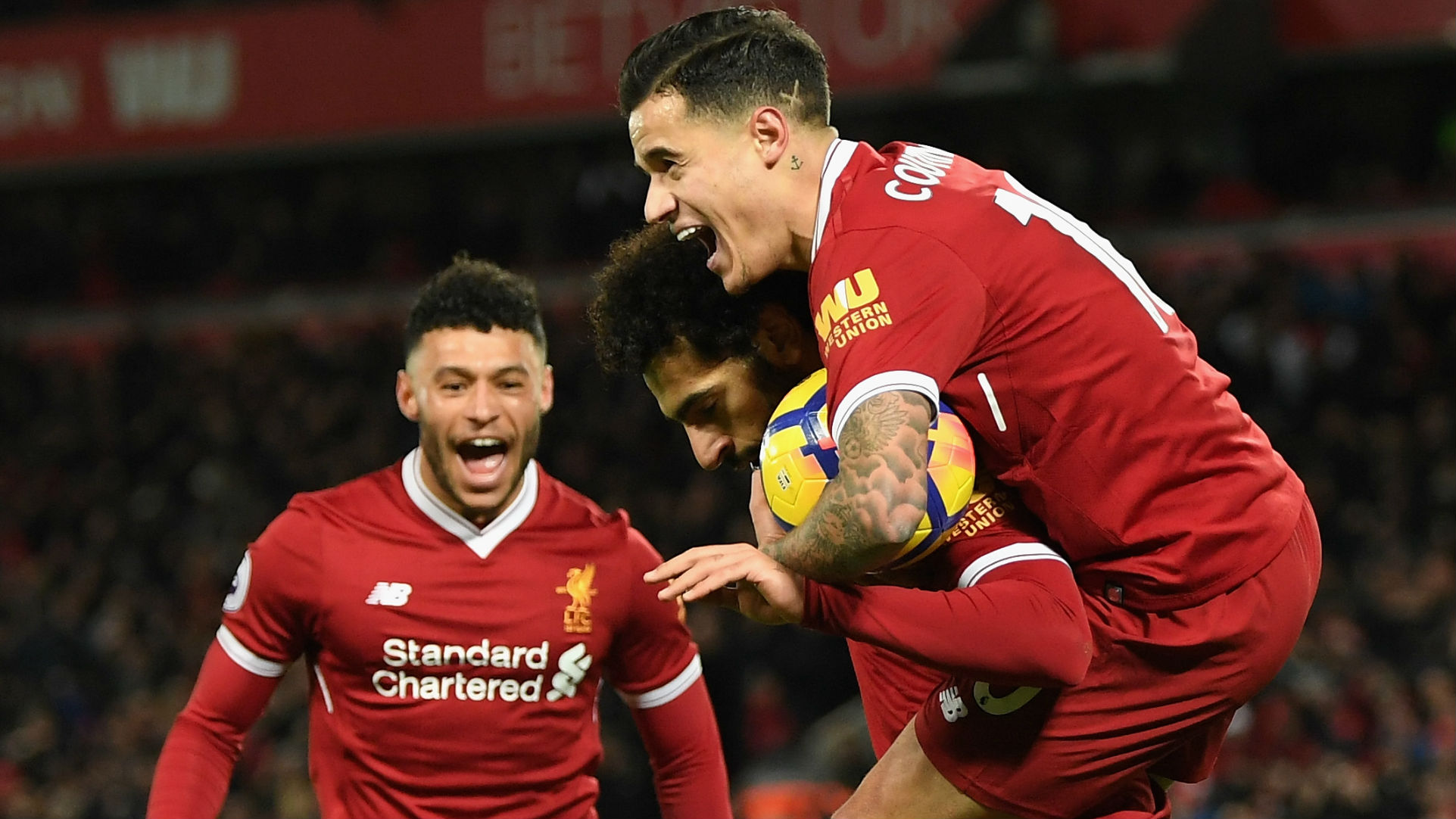 Mohamed Salah celebration