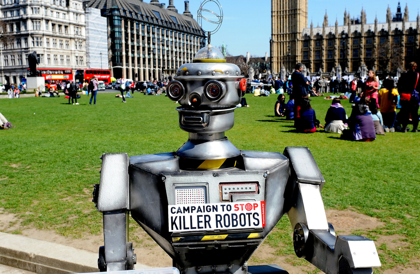 Armies of robots to fight in future wars