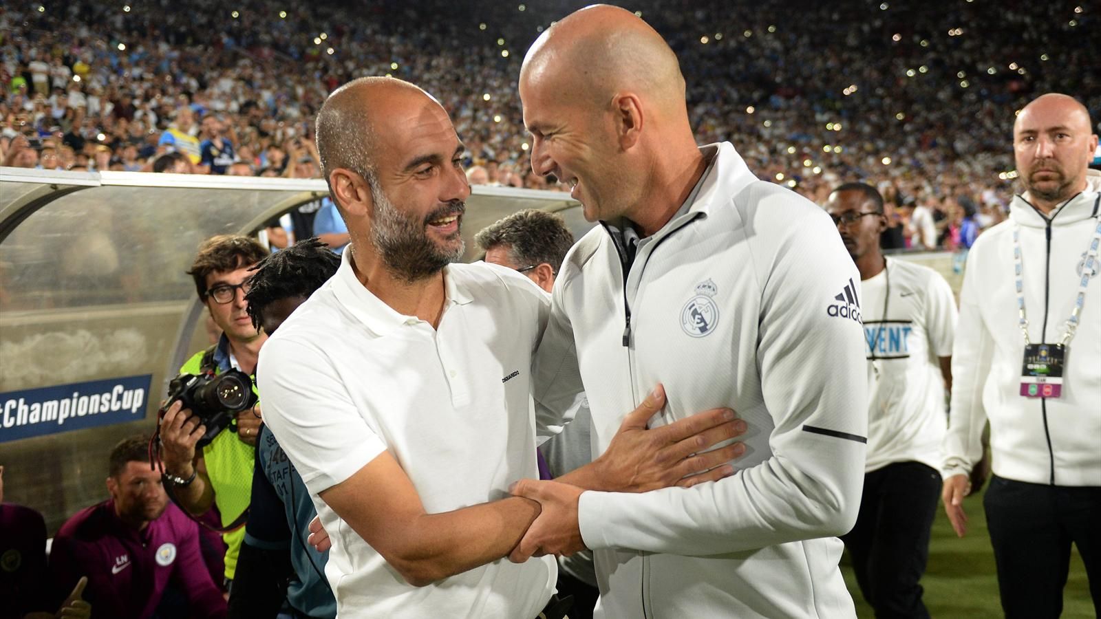 Zidane: Guardiola is the world’s best coach