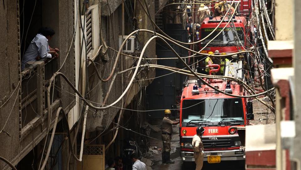 43 dead in Delhi factory fire