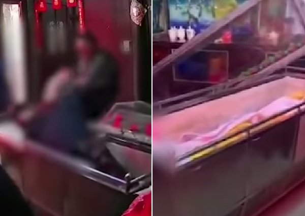Dead man dragged out of coffin and beaten by children for ‘not being man enough’