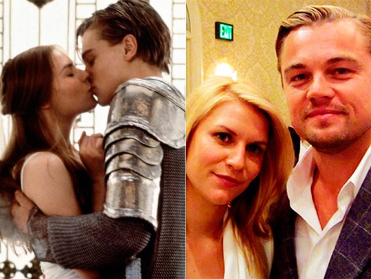 Leonardo DiCaprio and Claire Danes