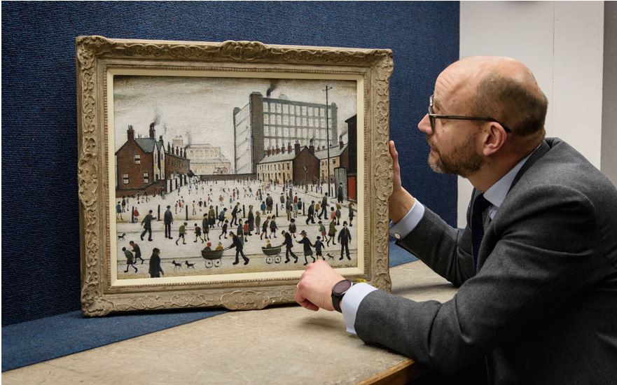 British DNA scientist rakes in £2.6m from Lowry painting