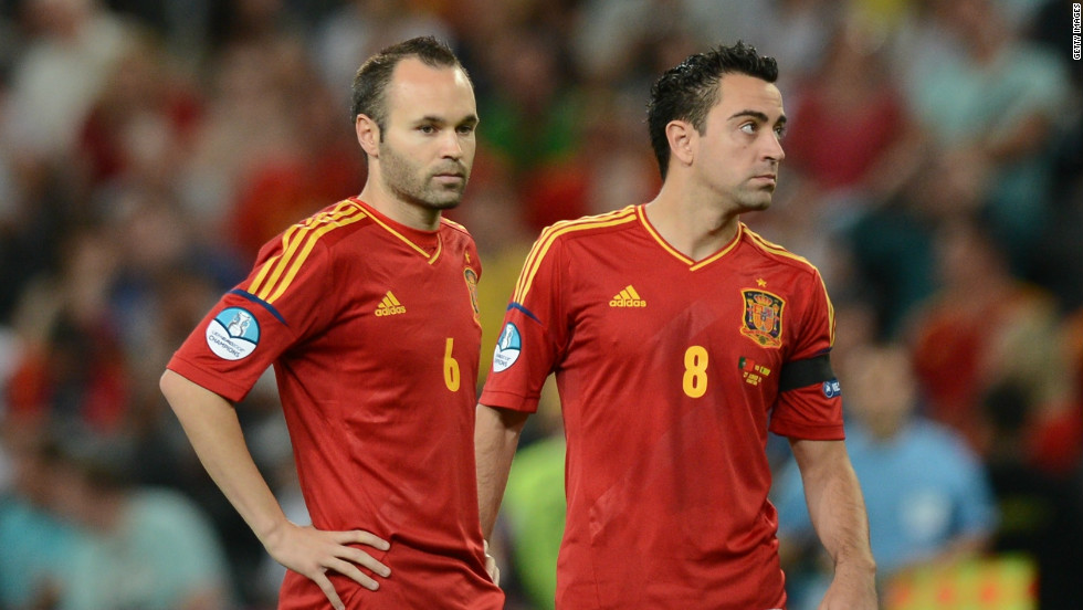 Xavi and Iniesta 2