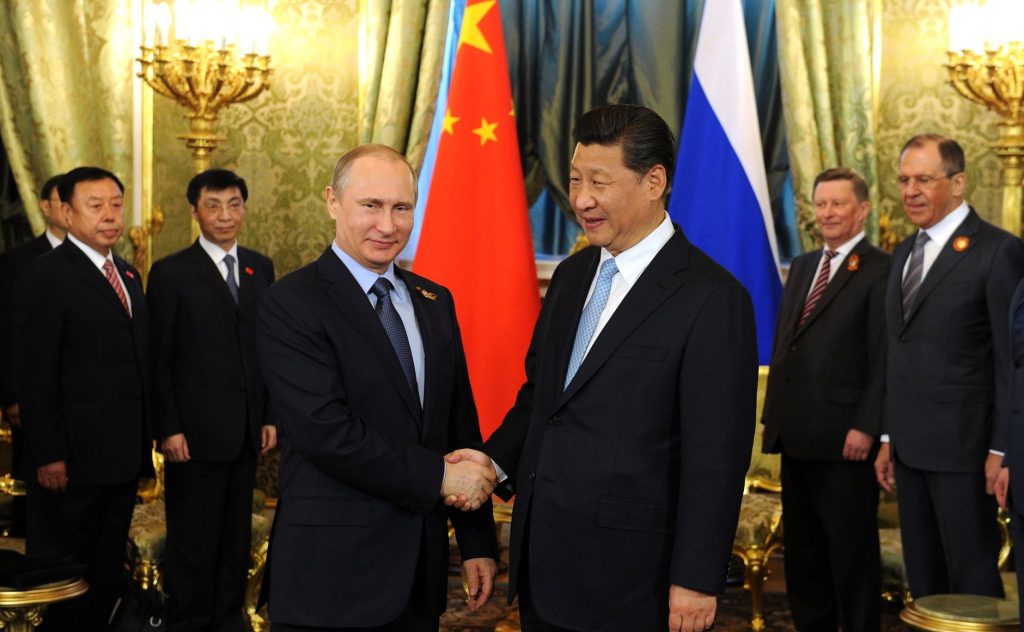 Xi Jinping and Vladimir Putin