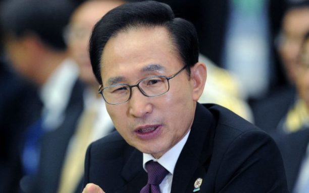 Former Korean president Lee Myung-bak convicted of bribery and embezzlement