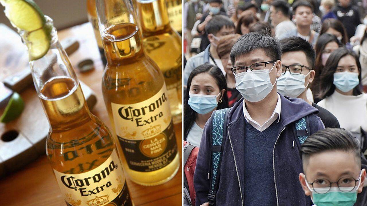 Corona virus and corona beer
