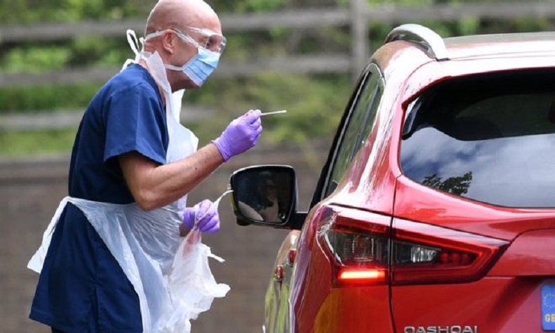 UK coronavirus deaths reach record-high number since early March