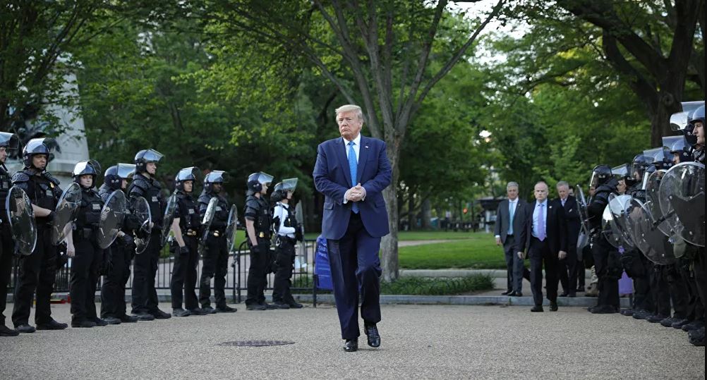 MENTALLY IMPAIRED: Trump says American voters won’t forgive Harris on border policy