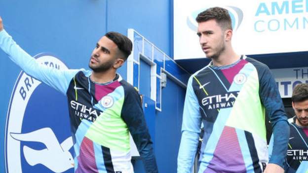 Manchester City’s Mahrez and Laporte test positive to COVID-19