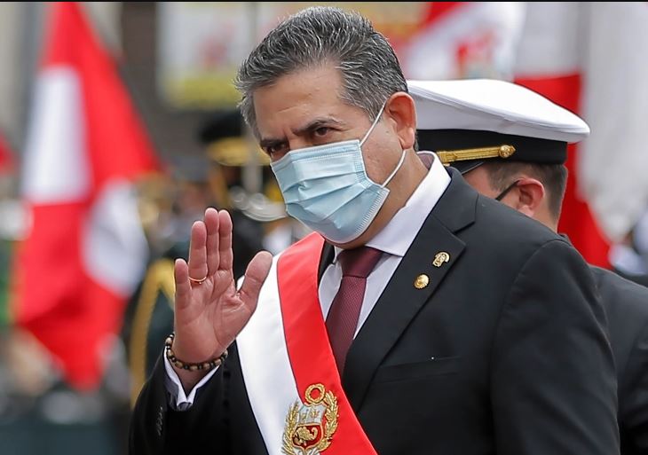 Peru’s interim president resigns after deadly protest