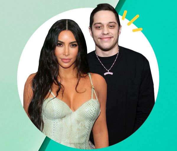 Kim Kardashian and Pete Davidson