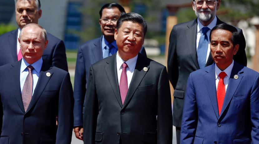 Xi Jinping and Vladimir Putin
