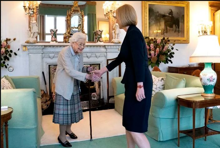 Queen Elizabeth and Liz Truss