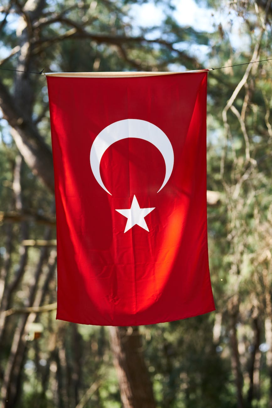 photo of turkey flag