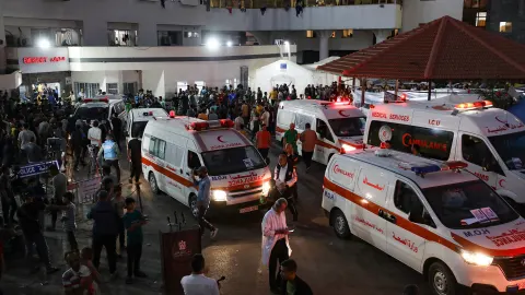 Israel bombs Indonesian Hospital in Gaza