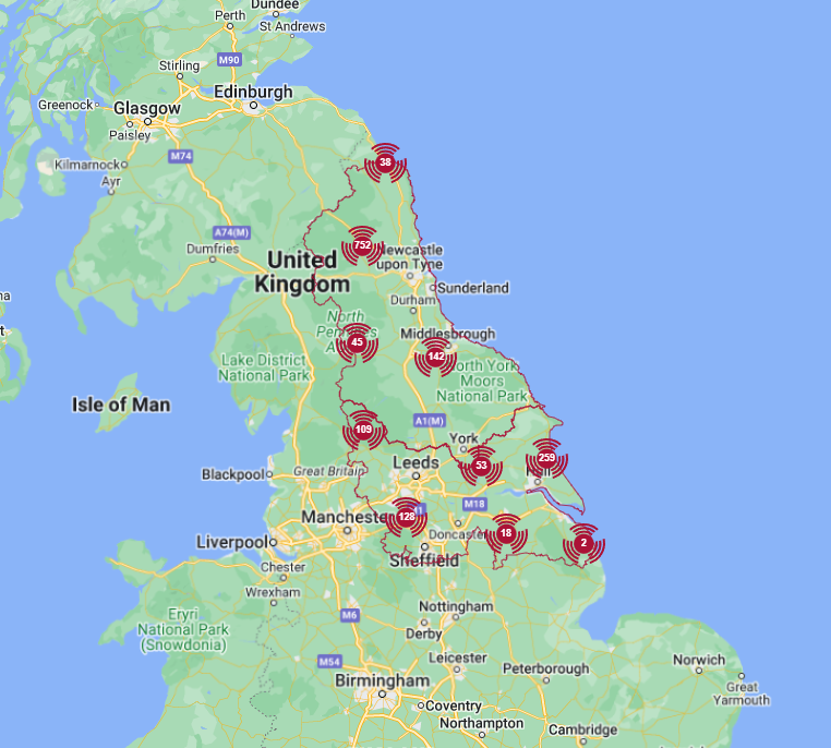 Storm Isha throws England into darkness