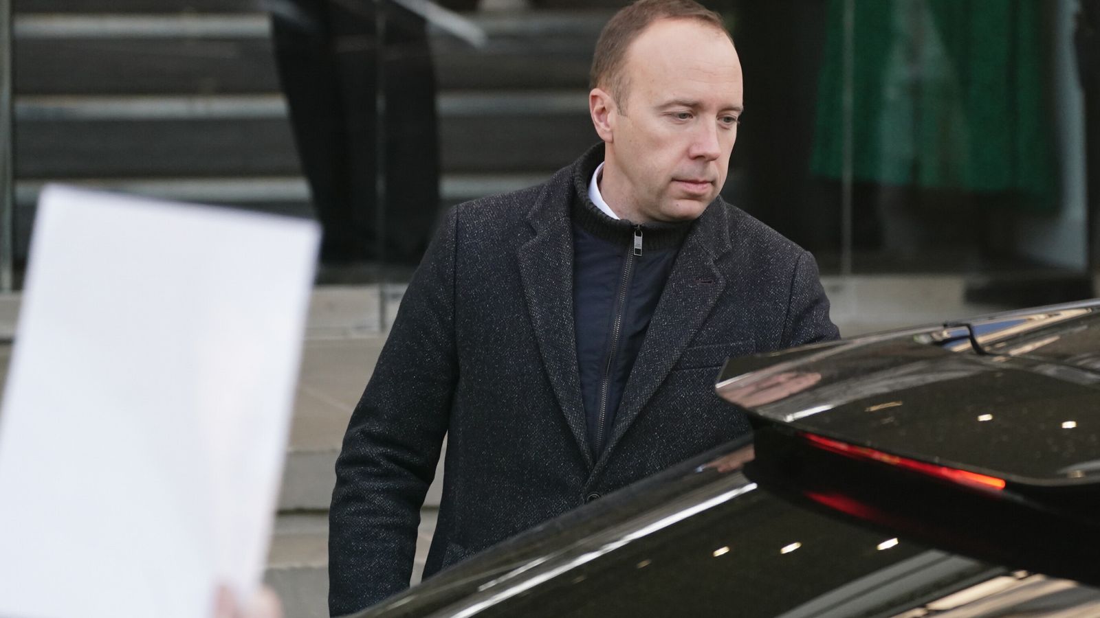 Hancock under fire for using taxpayer-funded Jaguar during COVID Inquiry appearances