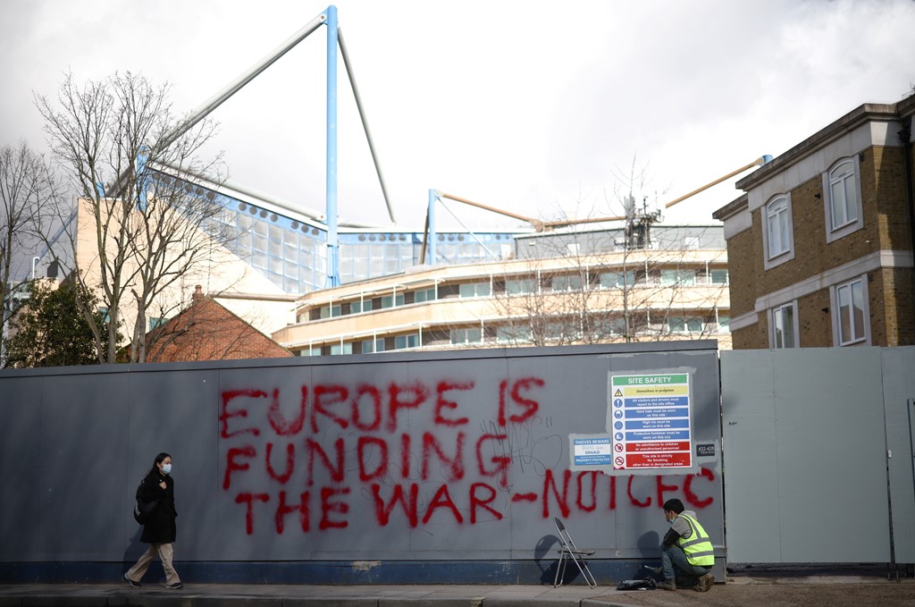 Abramovich’s Chelsea sale funds still frozen