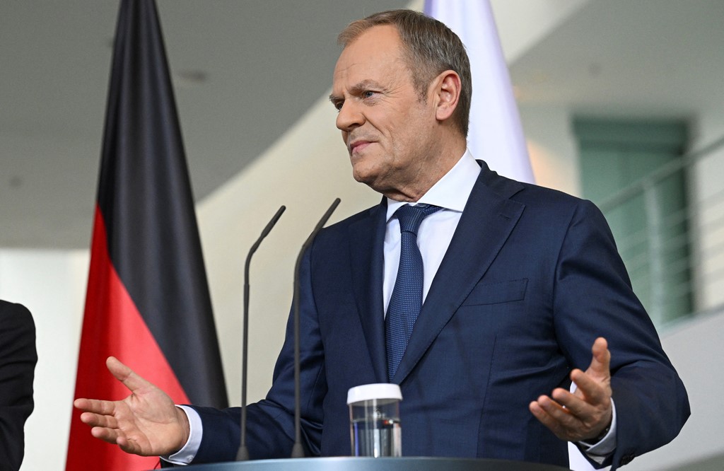 Europe in a ‘pre-war era’, Tusk warns; Pictures from Berlin protests