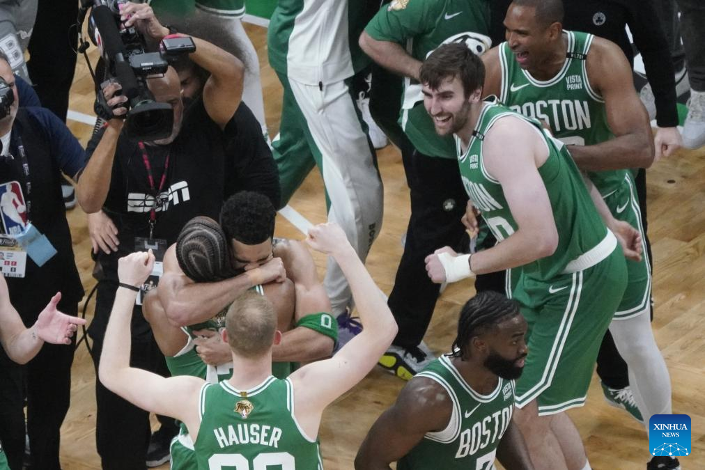 Boston Celtics win 18th title, most in NBA history