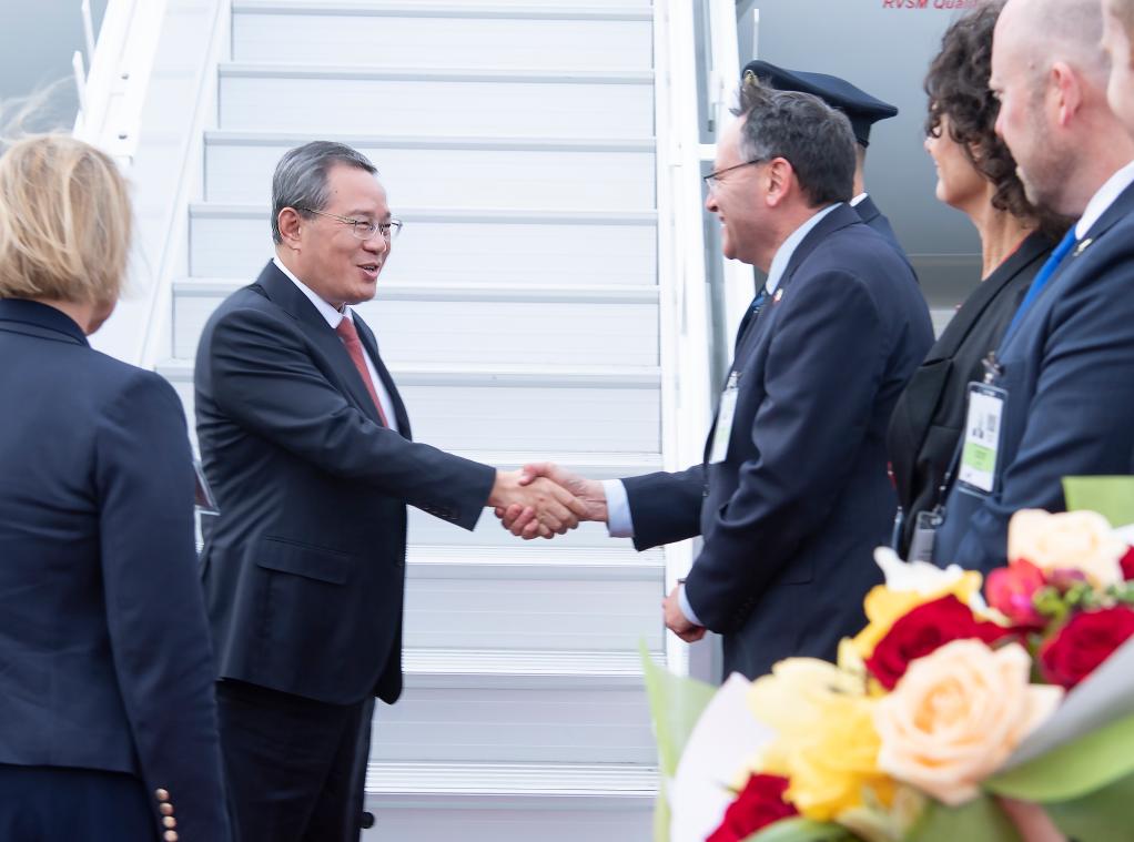 Chinese premier arrives in New Zealand for official visit