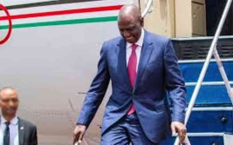 ‘Flying president’ Ruto leaves Kenya for S. Korea-Africa summit