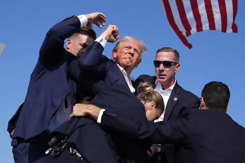 BLEEDING TRUMP: Facebook sorry for censoring gunshot wounds
