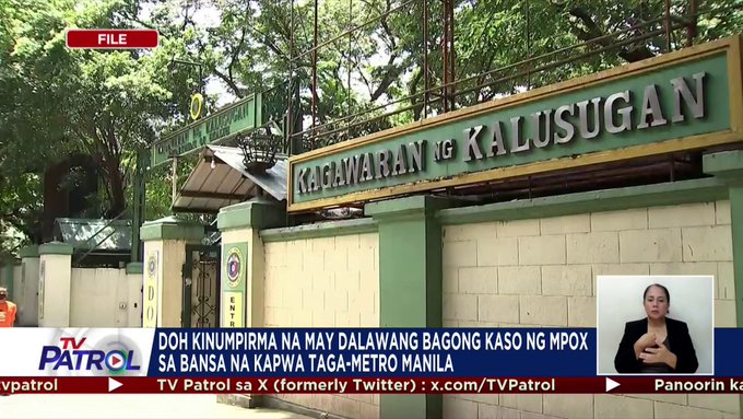 2 New mpox cases detected in Philippines