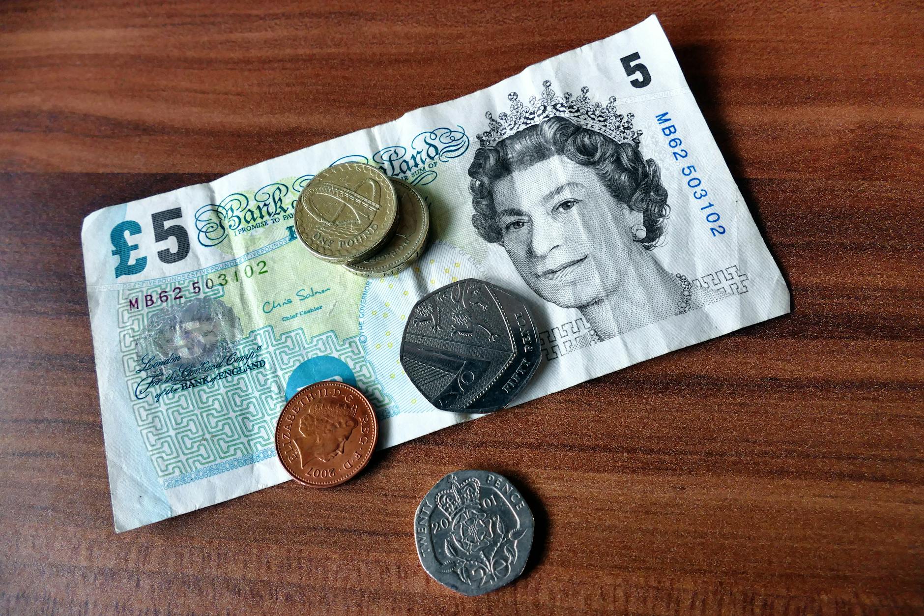 Pound up against dollar after busy week on economic front