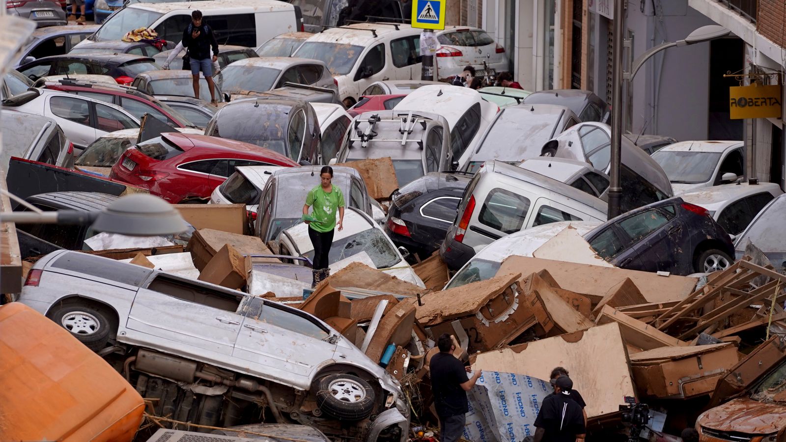 Spain flooding has exposed ‘criminal negligence’, regional MP says