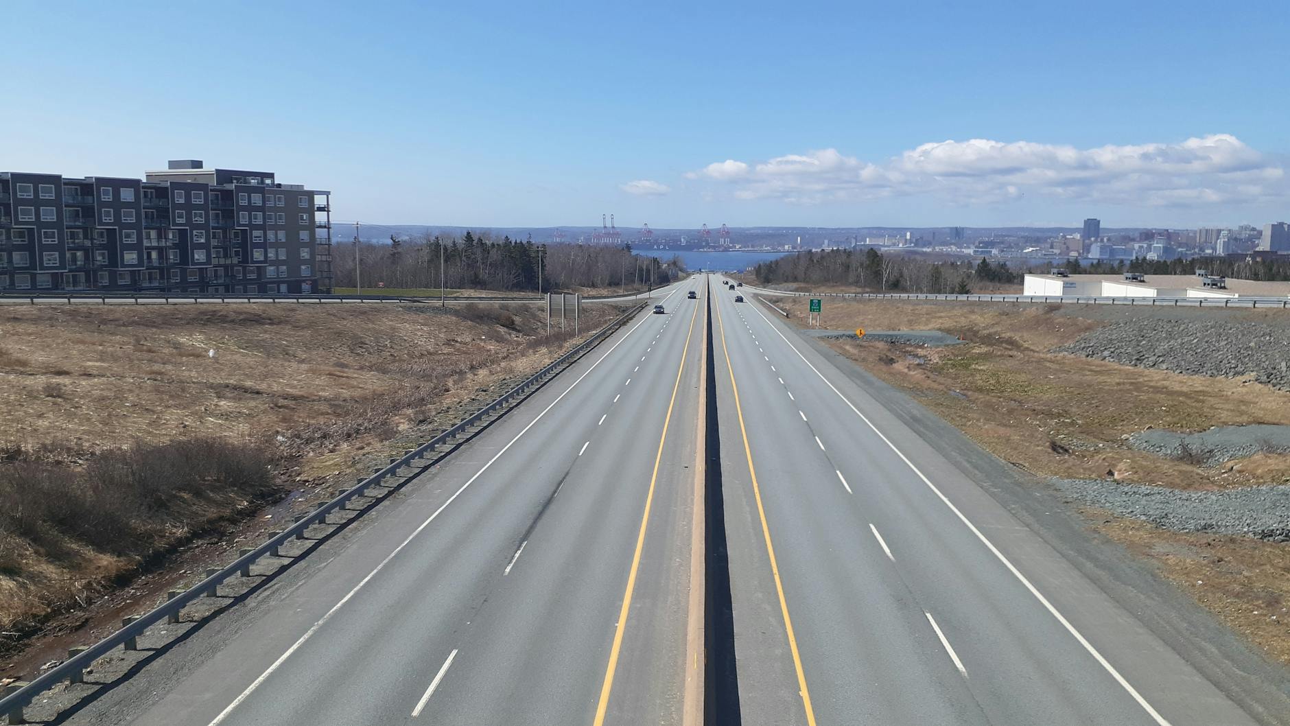 Halifax airport cancel flights after plane caught fire in emergency landing