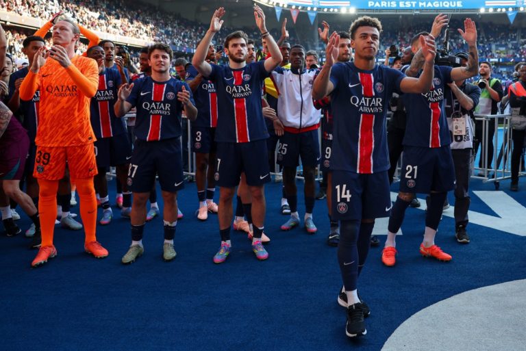 Ligue 1: PSG Win 13th French Title ahead of Champions League Match Against Aston Villa