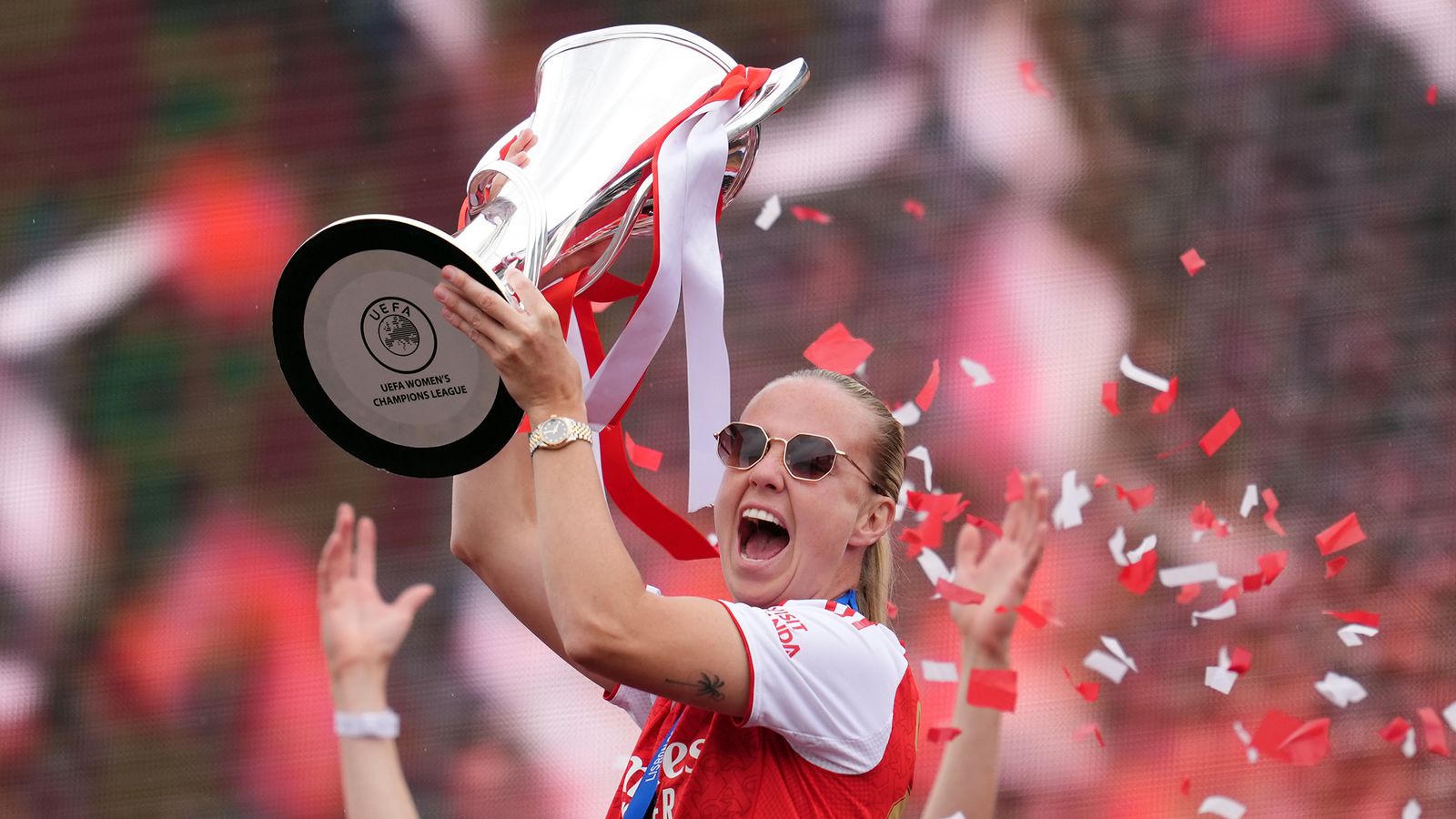 How Arsenal, Liverpool and Crystal Palace celebrated major trophy victories