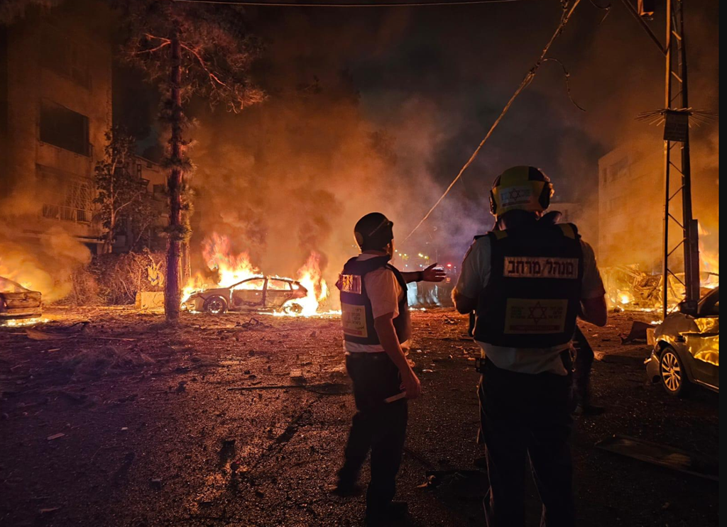 Iran launches missiles at Israel, IDF says