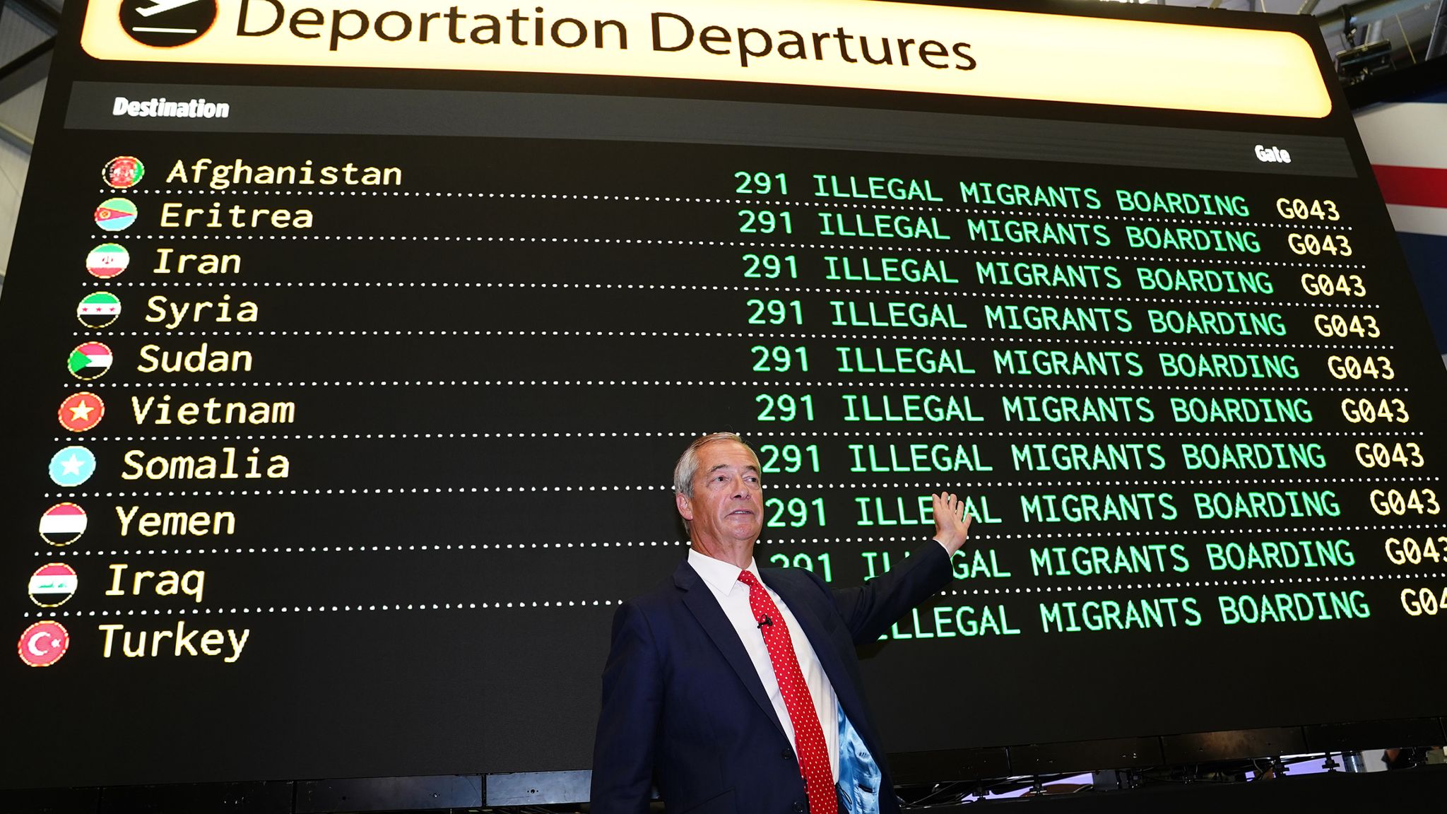 Migrant deportation plan: Read message from Archbishop of York Stephen Cottrell to Nigel Farage