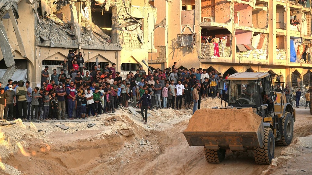 GAZA: Hamas intensifies search for remains of hostages