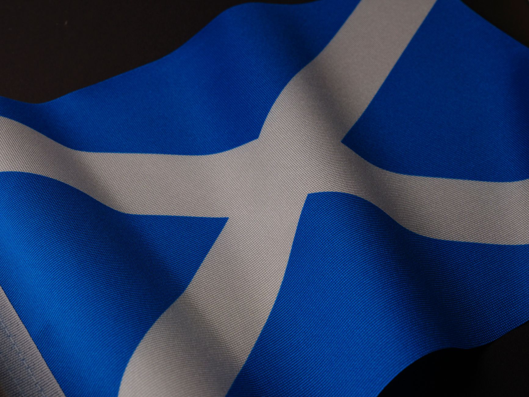 the national flag of scotland