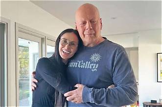Bruce Willis makes rare appearance at daughter Tallulah’s wedding in tender new photos