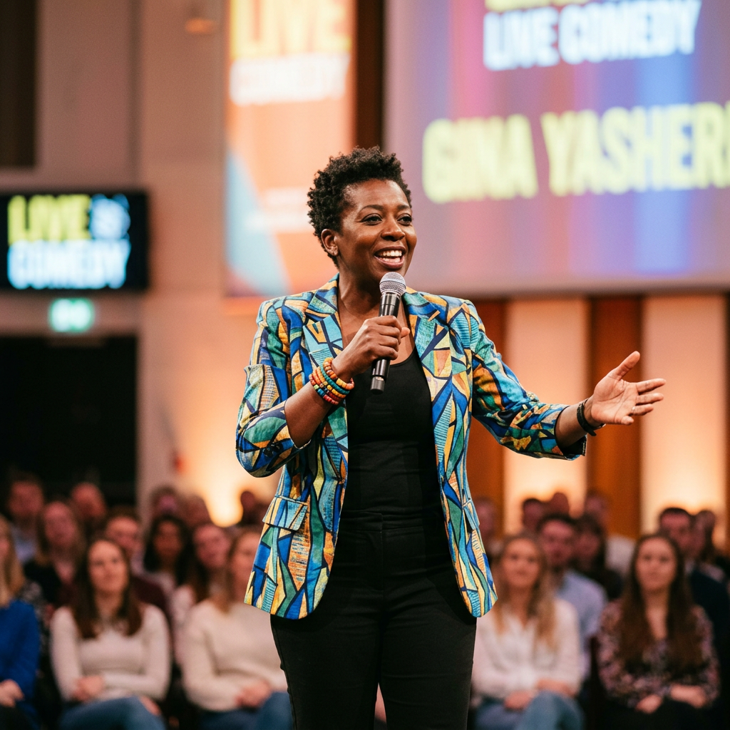 Gina Yashere Lets Rip at Andi Peters Over His “On Brand” Reaction to Miriam Margolyes’ Racist Slur