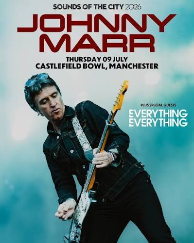 Johnny Marr to Receive Lifetime Achievement Award at Tonight’s Sky Arts Awards