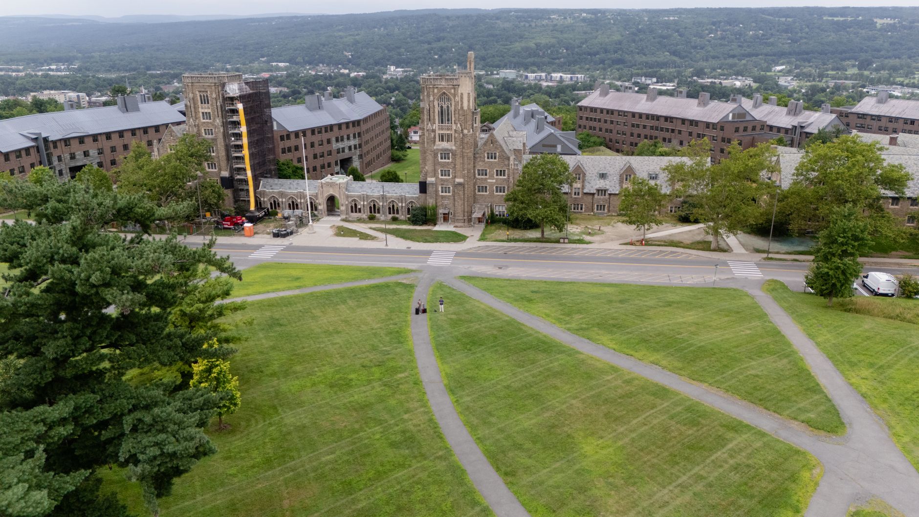 Cornell University Building Vandalized as Protesters Demand Accountability Over Alleged Chi Phi Rape